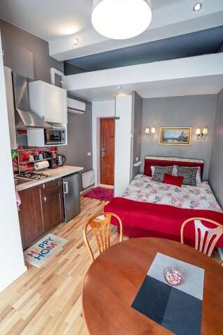 Апарт-отели Alpetri Apartments Каунас Лофт-студио с балконом-3