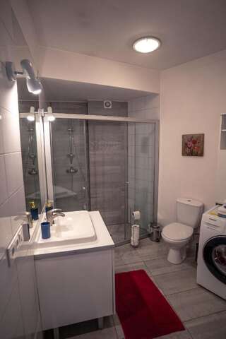 Апарт-отели Alpetri Apartments Каунас Номер-студио с балконом-6