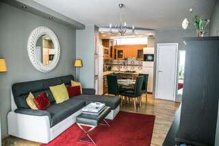 Апарт-отели Alpetri Apartments Каунас Апартаменты с 1 спальней с диваном-кроватью.-7